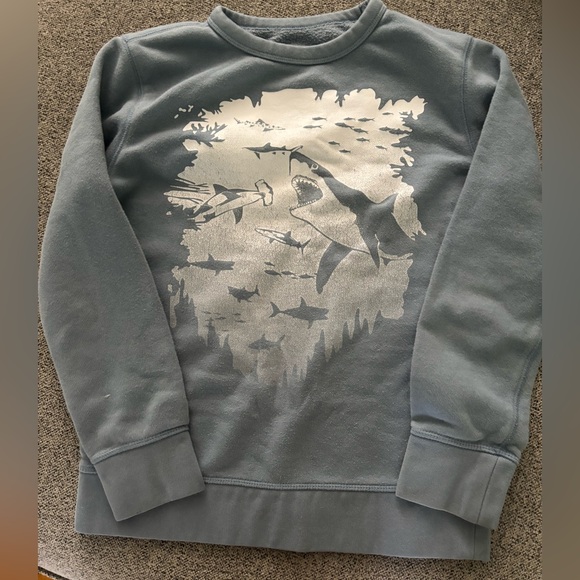 GAP Green and Blue Crewneck Sweaters - Picture 4 of 5